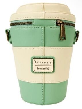 Friends Central Perk To-Go Coffee Cup Loungefly Scented Crossbody Bag
